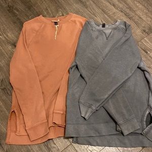set of 2 wild fable (target) pullover